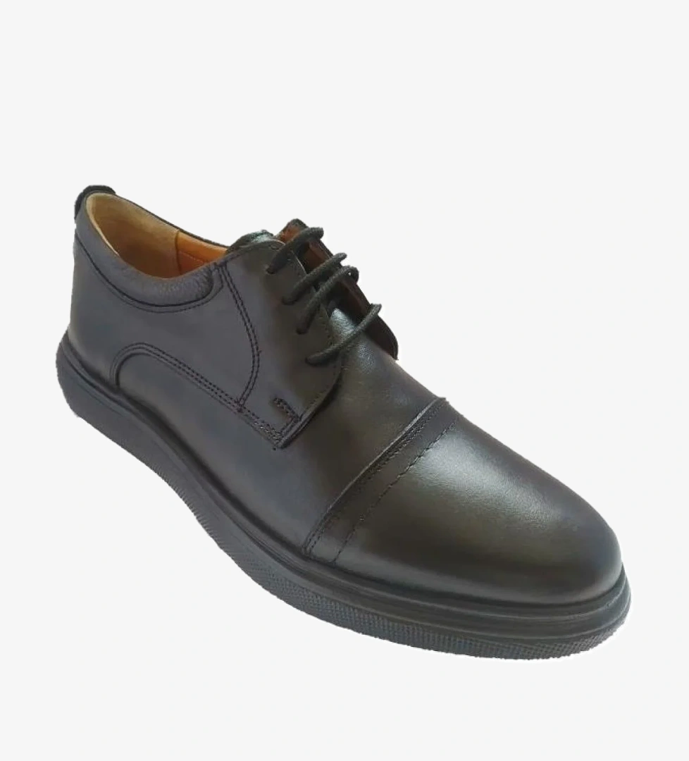 Mr Renzo 4883-24 Hakiki Deri Jel Topuk Anatomik Erkek Ayakkabı model görseli