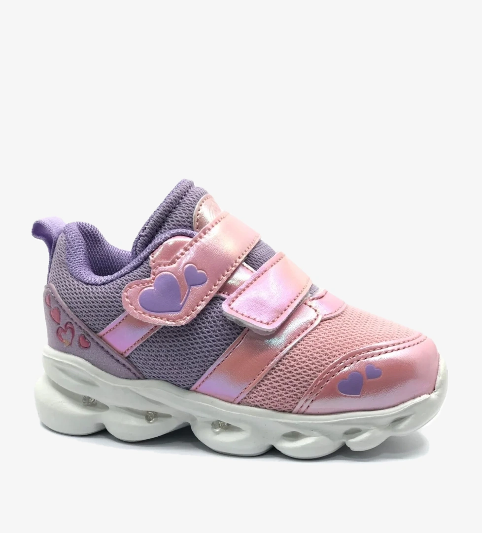 25-Caty Işıklı Ortopedik Taban Bebek Spor Ayakkabı - Görsel 1