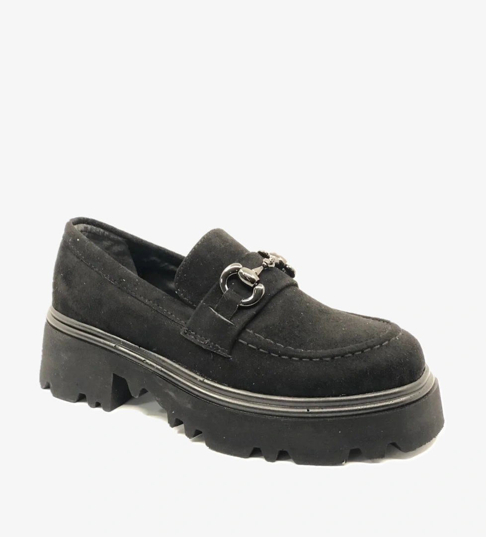 052-833 Toka Detaylı Oxford Günlük Loafer Kadın Ayakkabı