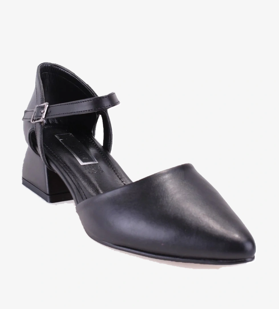 Dagoster DZA07-92825105 Siyah Klasik Topuklu Kadın Ayakkabı model görseli