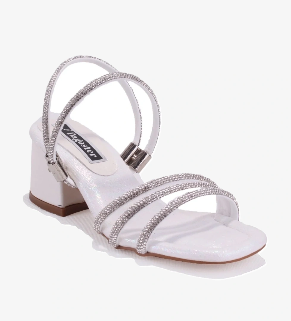 DJA76-ASK16 Sedef Ortopedik Kız Çocuk Abiye Ayakkabı - Görsel 1