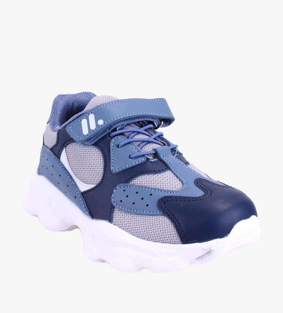 DJA76-AP730 Lacivert Ortopedik Günlük Erkek Çocuk Spor Ayakkabı