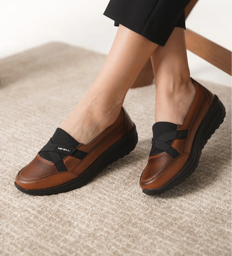 Garantili D0312 Günlük Ortopedik Kadın Babet Ayakkabı