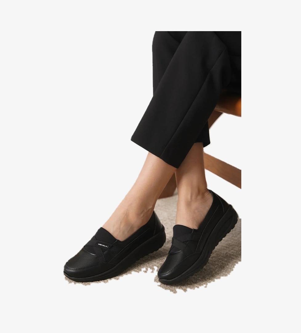 Garantili D0312 Günlük Ortopedik Kadın Babet Ayakkabı