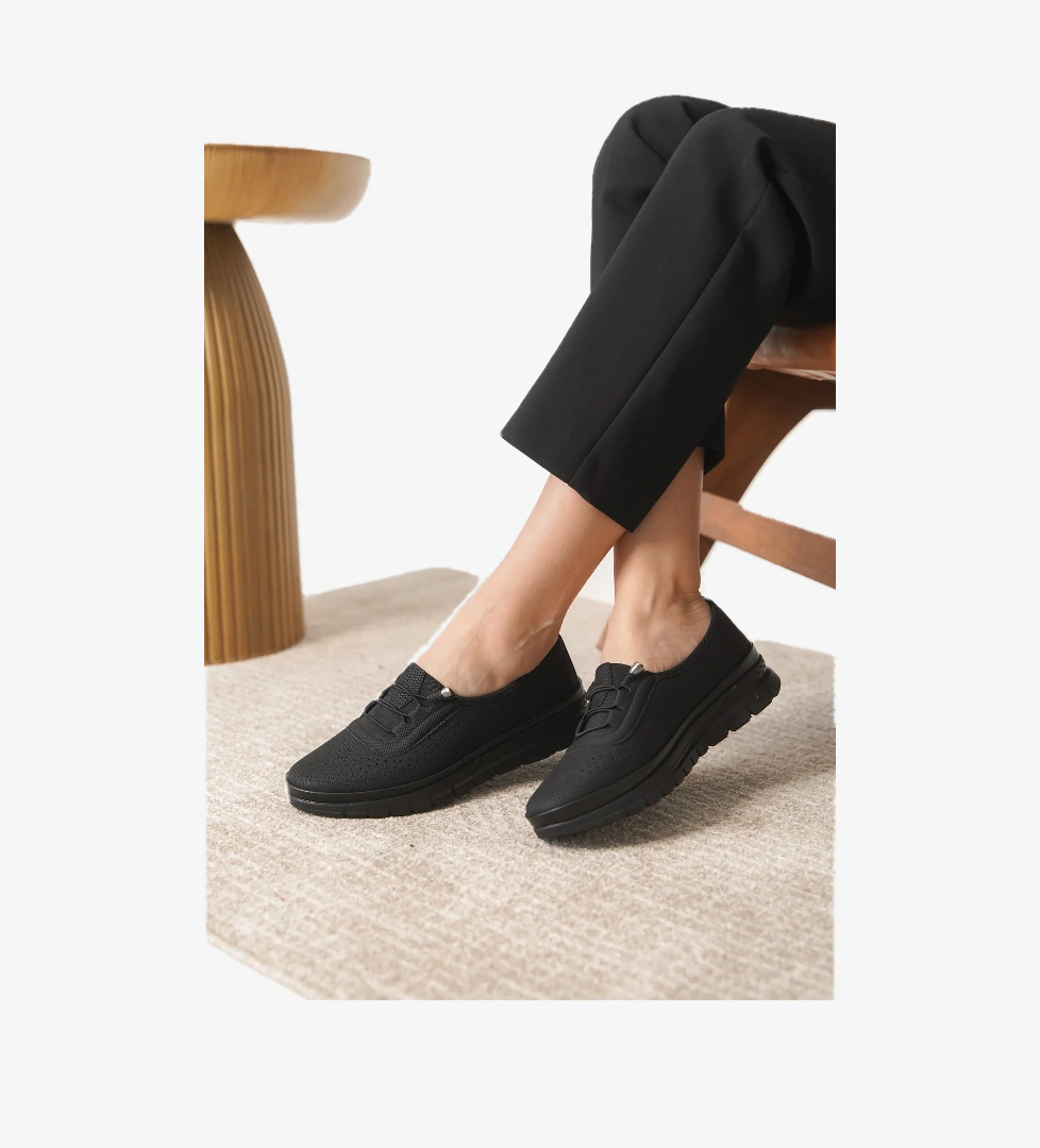 Garantili D0119 Günlük Ortopedik Kadın Babet Ayakkabı