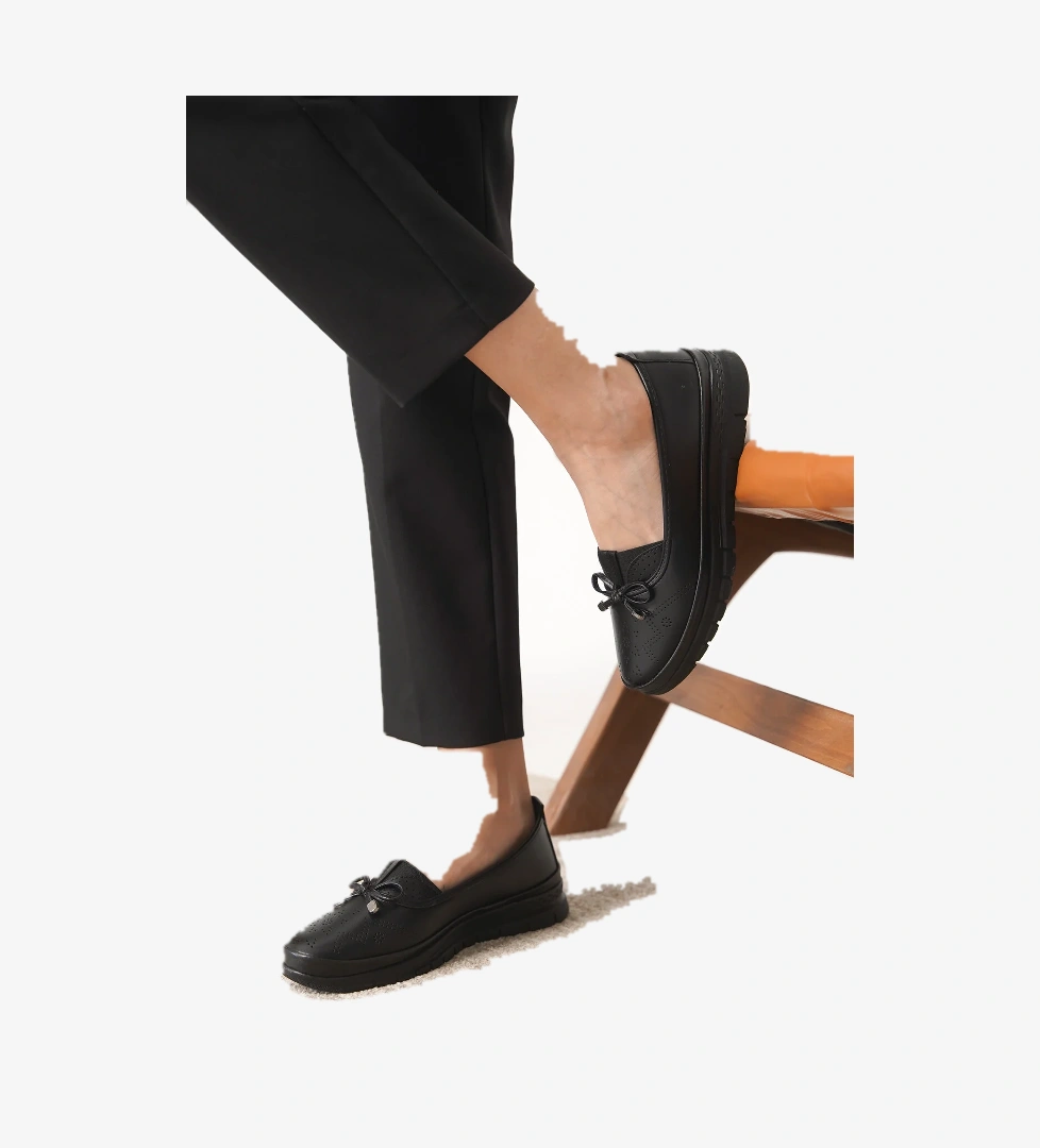 Garantili D0109 Günlük Ortopedik Kadın Babet Ayakkabı