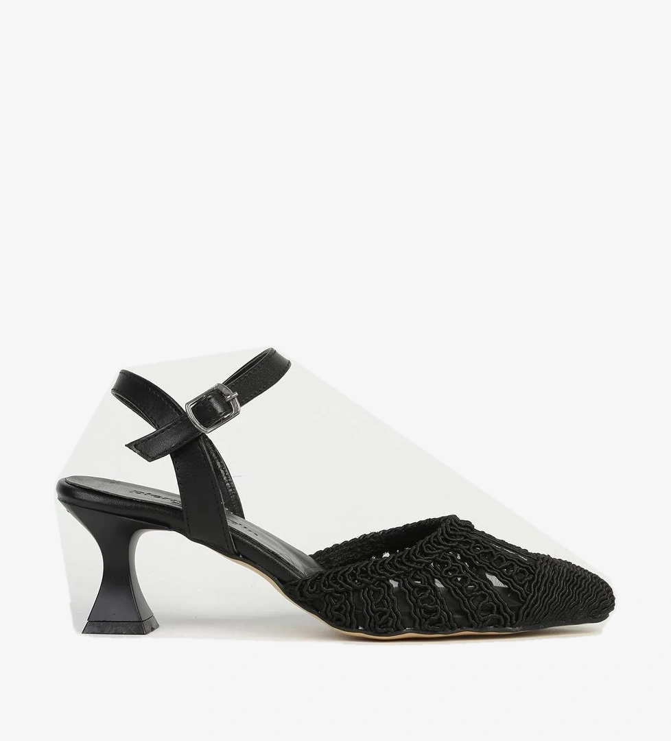 Siyah Kadın Topuklu Ayakkabı PC-54660