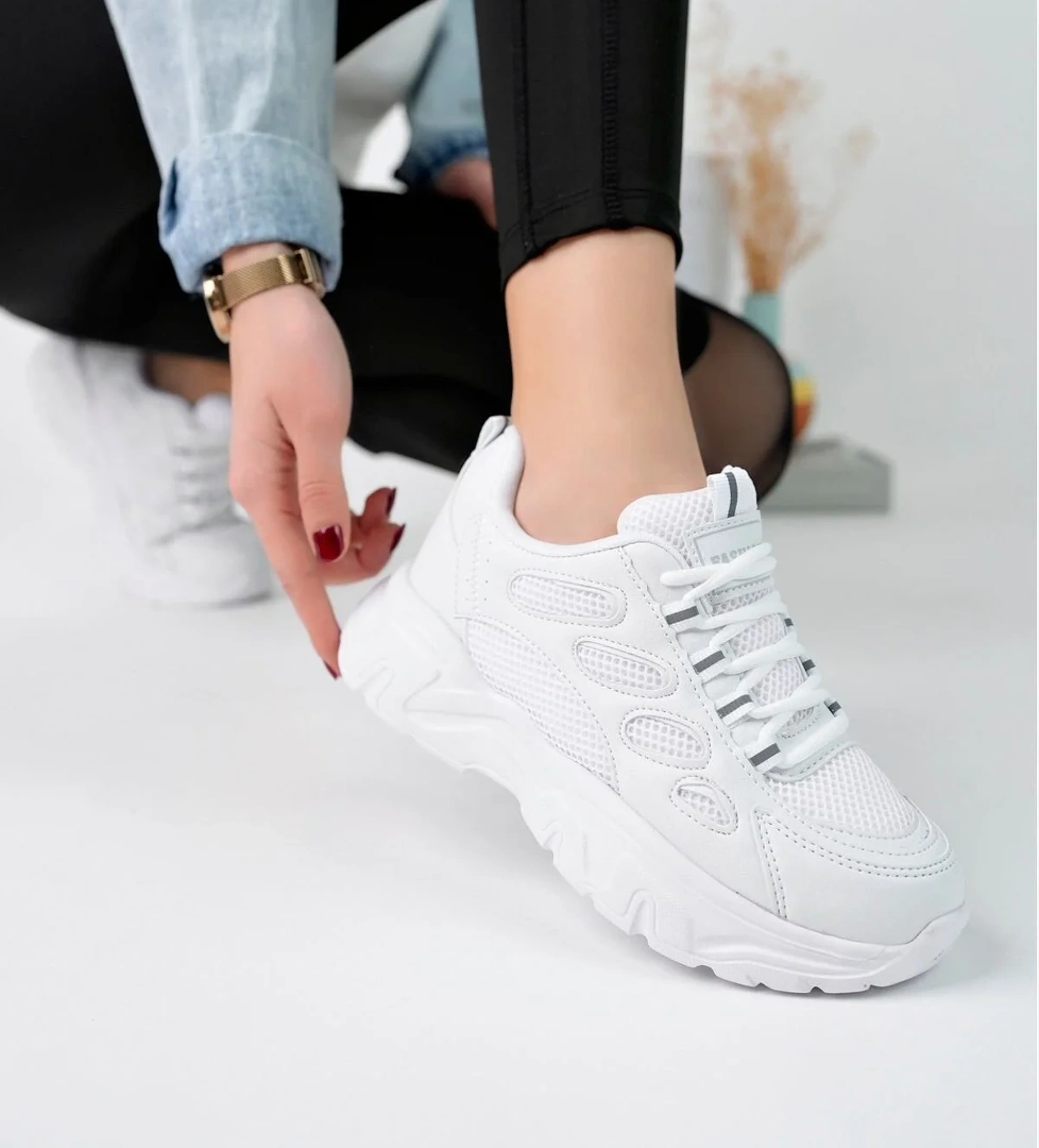 Kadın Sneaker Sararmaz Taban Ultra Hafif -3