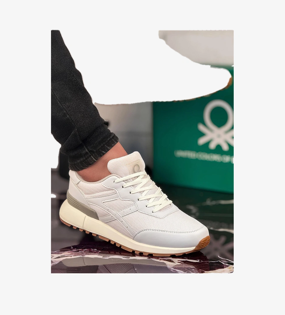 Erkek Sneaker Ayakkabı 988 Beyaz