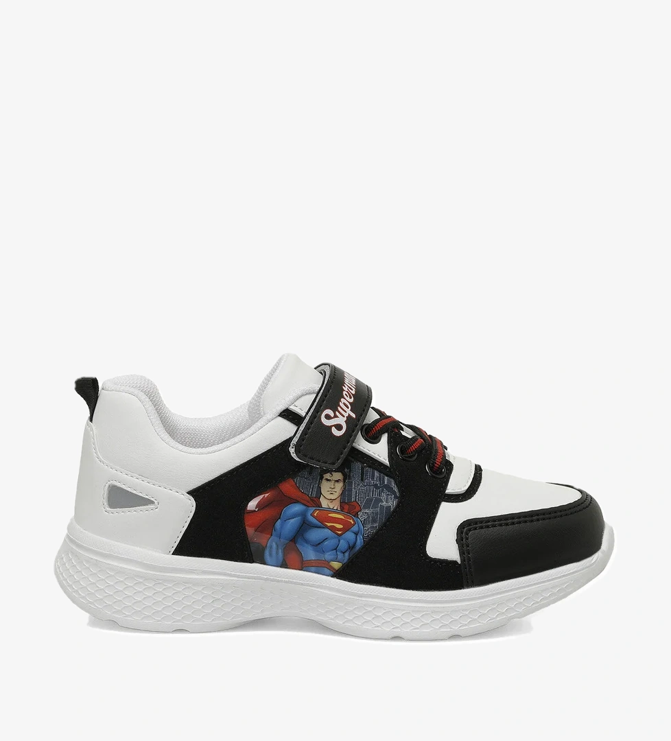 Superman Superman MUYTA.F5FX Siyah Erkek Çocuk Spor Ayakkabı Sneaker | Flo Siyah - 1. görsel