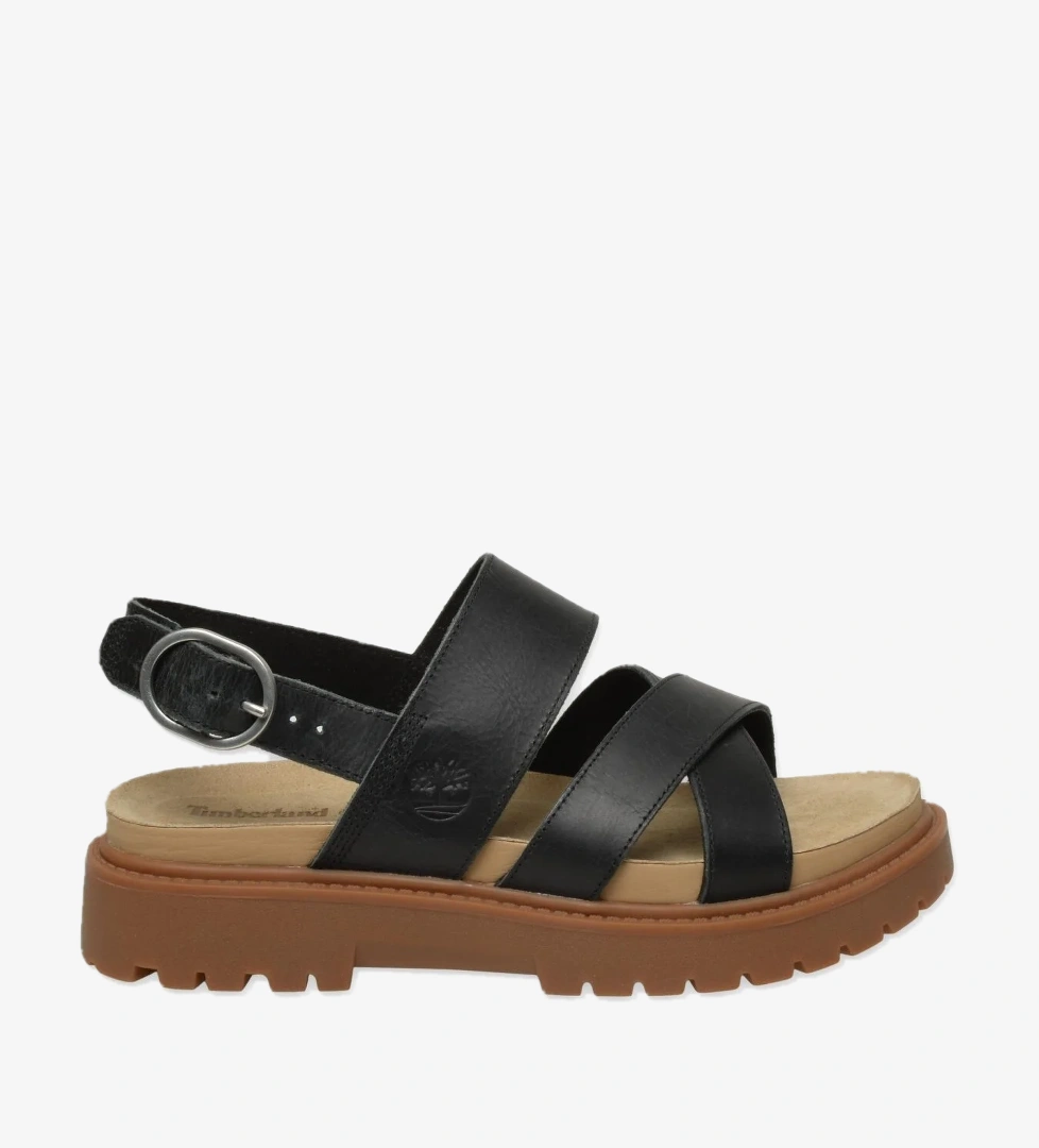 Timberland Tb0A61Tr Clairemont Way Backstrap Sandal Siyah Kadın Sandalet model görseli