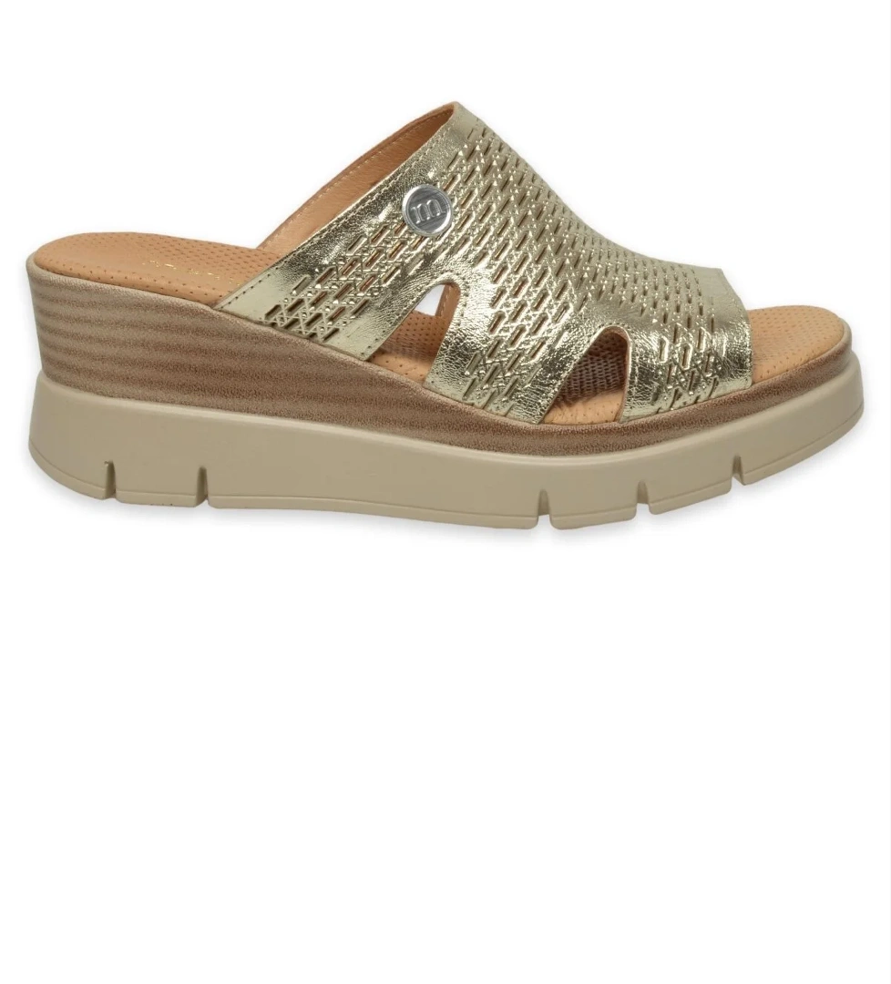 D25Yt-1415 Günlük Altın Kadın Terlik