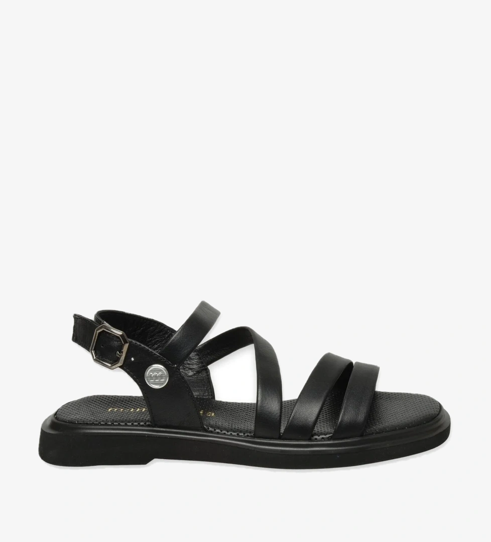 D25Ys-5005Z Günlük Siyah Kadın Sandalet