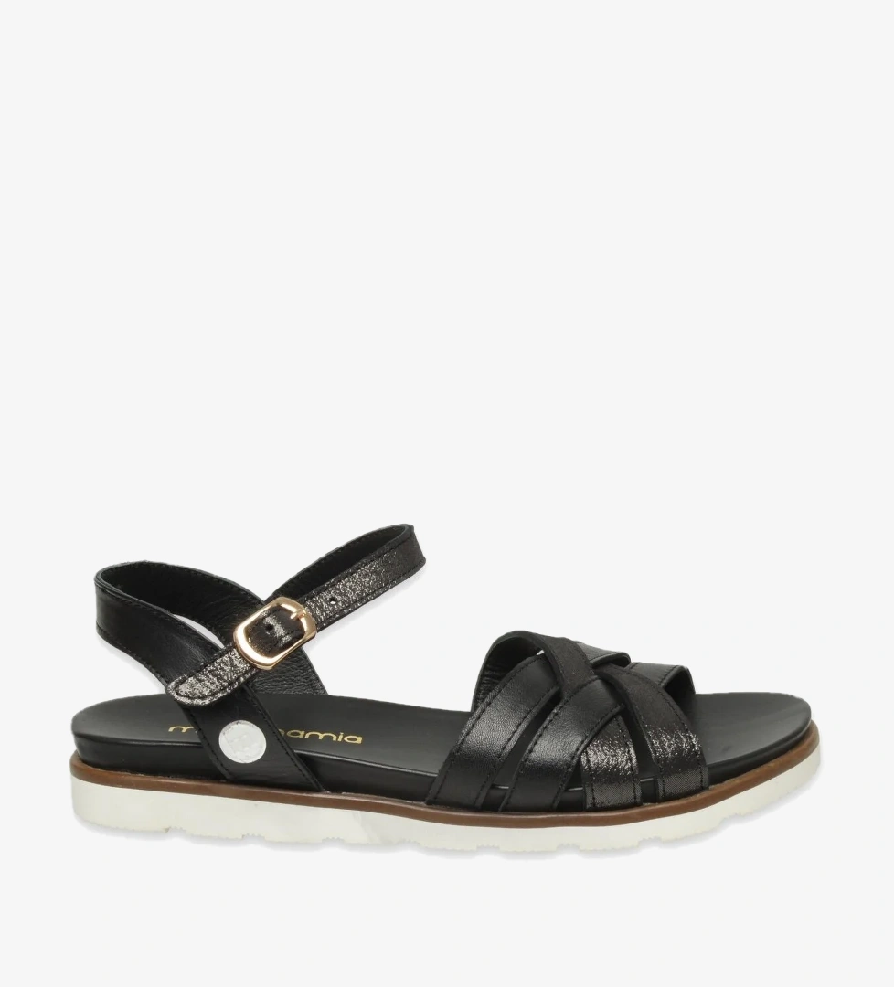 Mammamia D25Ys-2910 Günlük Siyah Kadın Sandalet model görseli