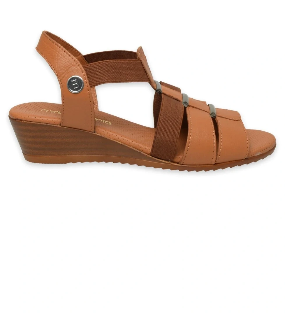 D25Ys-2735Z Günlük Taba Kadın Sandalet