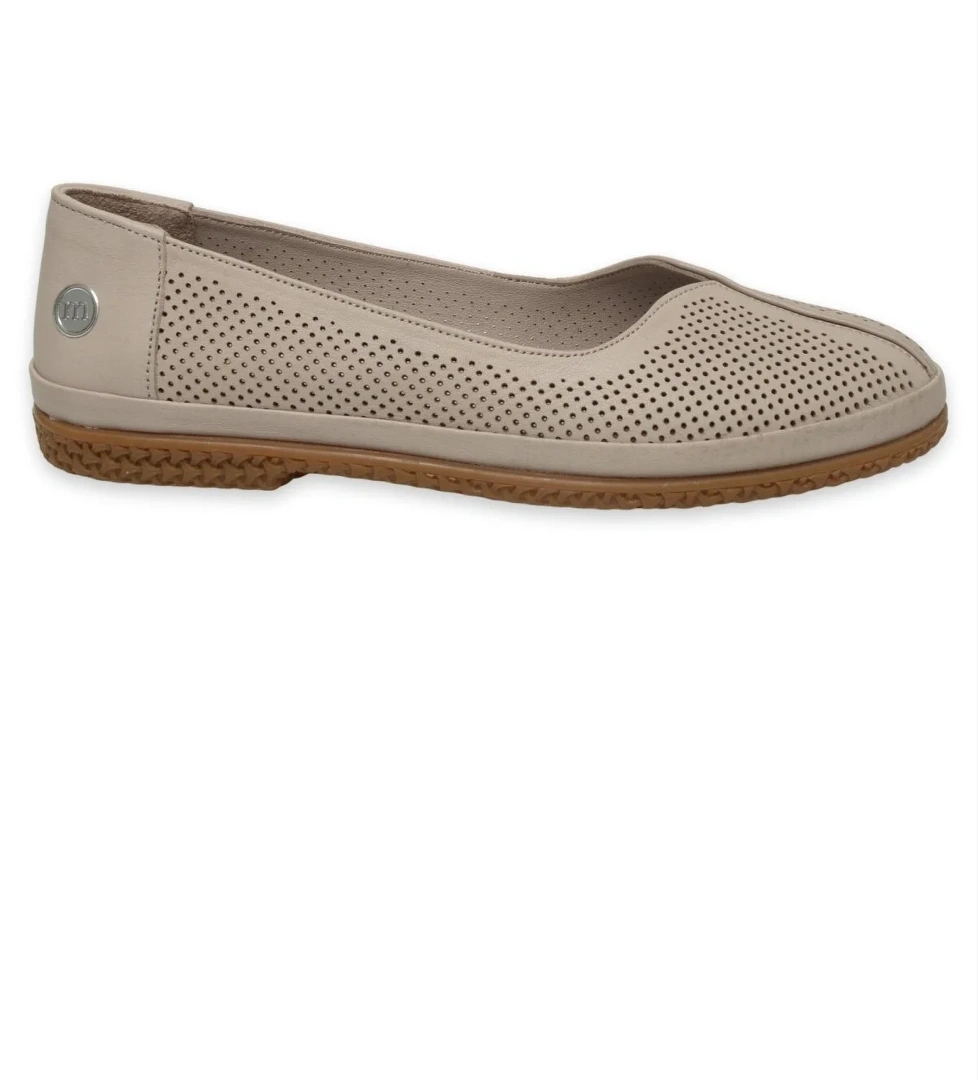 D25Ya-430 Günlük Krem Kadın Ayakkabı