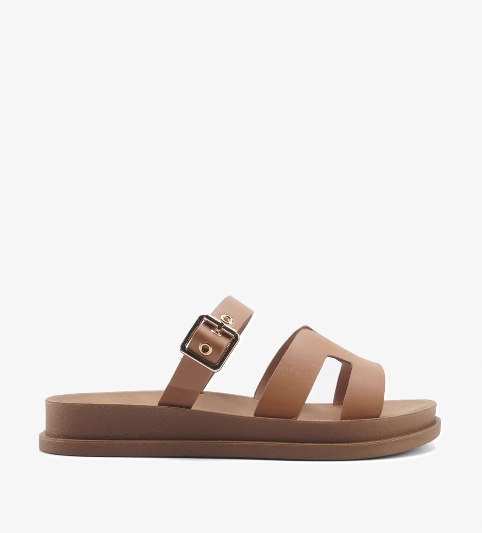 407061.Z5FX Taba Kadın Terlik - Görsel 1