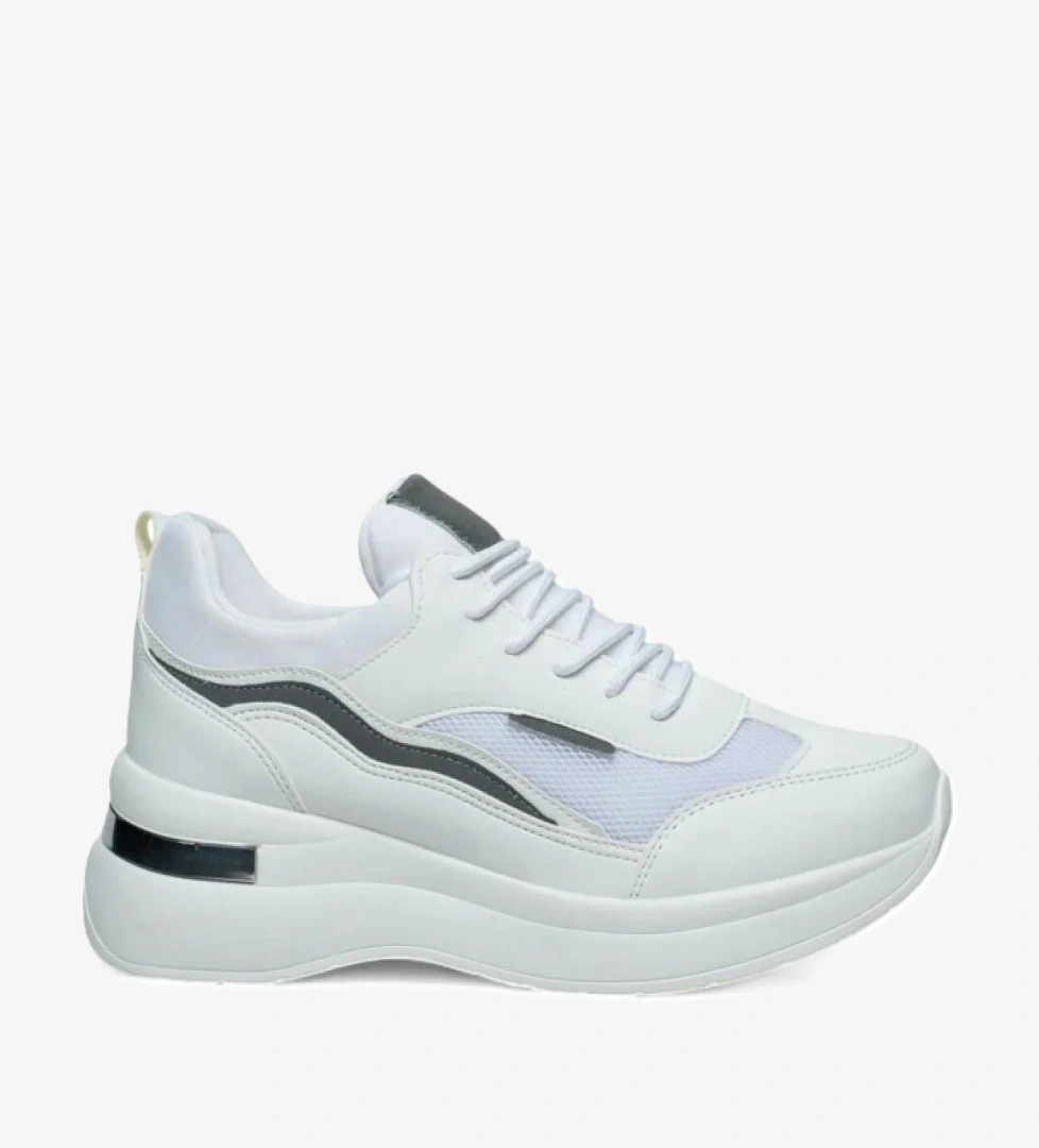 327-25 Deri Anorak Anatomik Kadın Sneaker