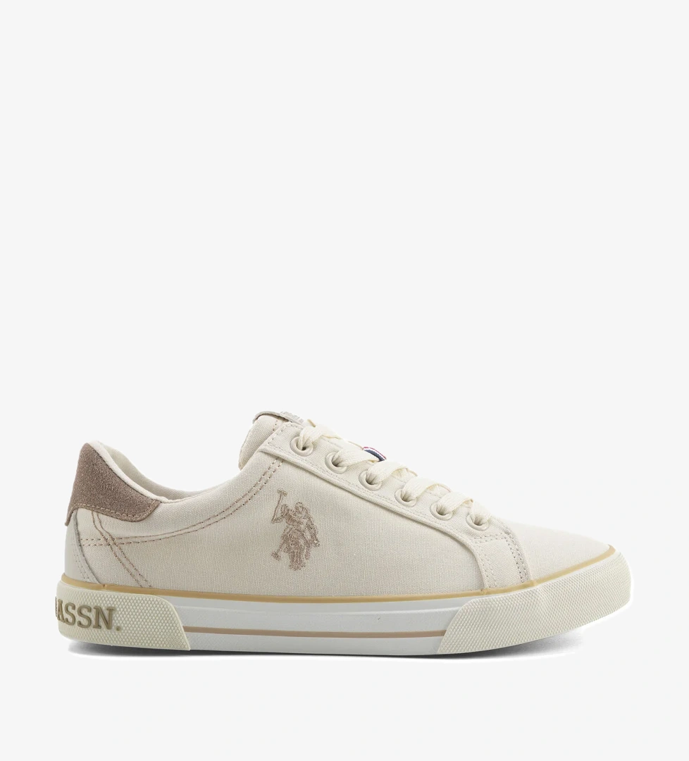 U.s. Polo Assn. U.s. Polo Assn. RACHEL 5FX Bej Kadın Sneaker Flo'da! Bej - 1. görsel