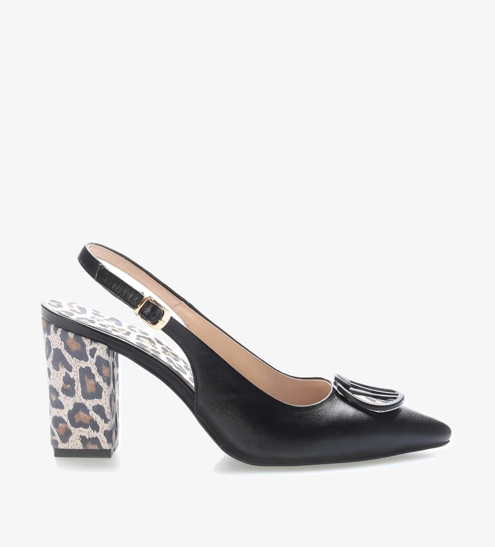 Fast Step Hakiki Deri Kadın Yüksek Topuk Ayakkabı 215ZA2741 model görseli