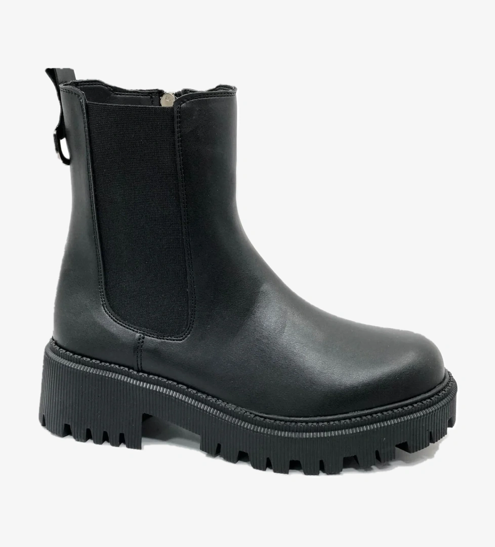 2282-1 Kaymaz Taban Düz Bot Kadın Bot - Görsel 1