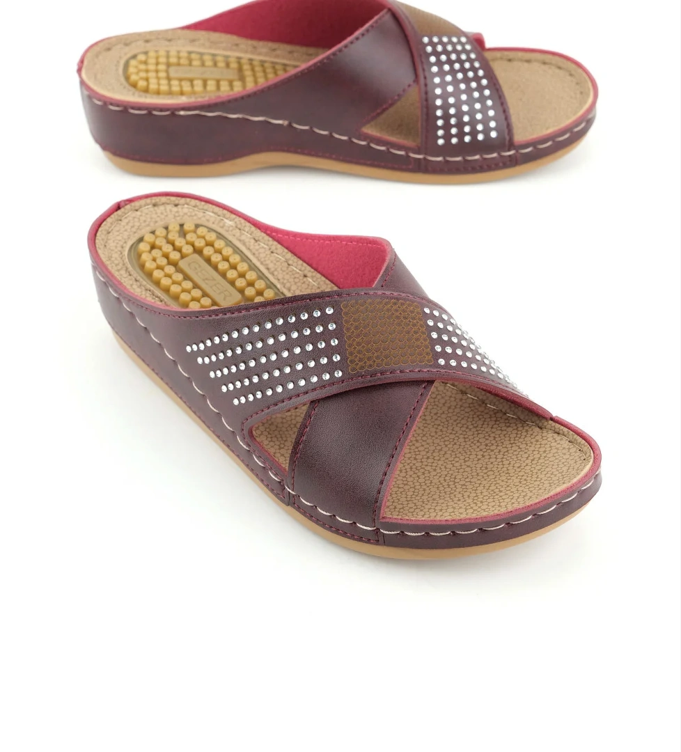 Yazlık Kadın Rahat Taban Günlük Terlik - Görsel 1