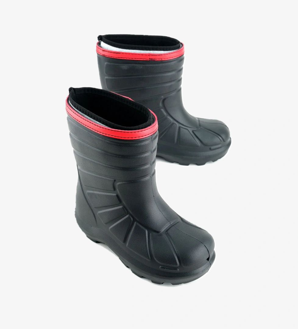 Erkek Çocuk Kışlık İçinde Çıkarılabilir Ek Çoraplı Su Geçirmez Yağmur Bot Çizme - Görsel 1