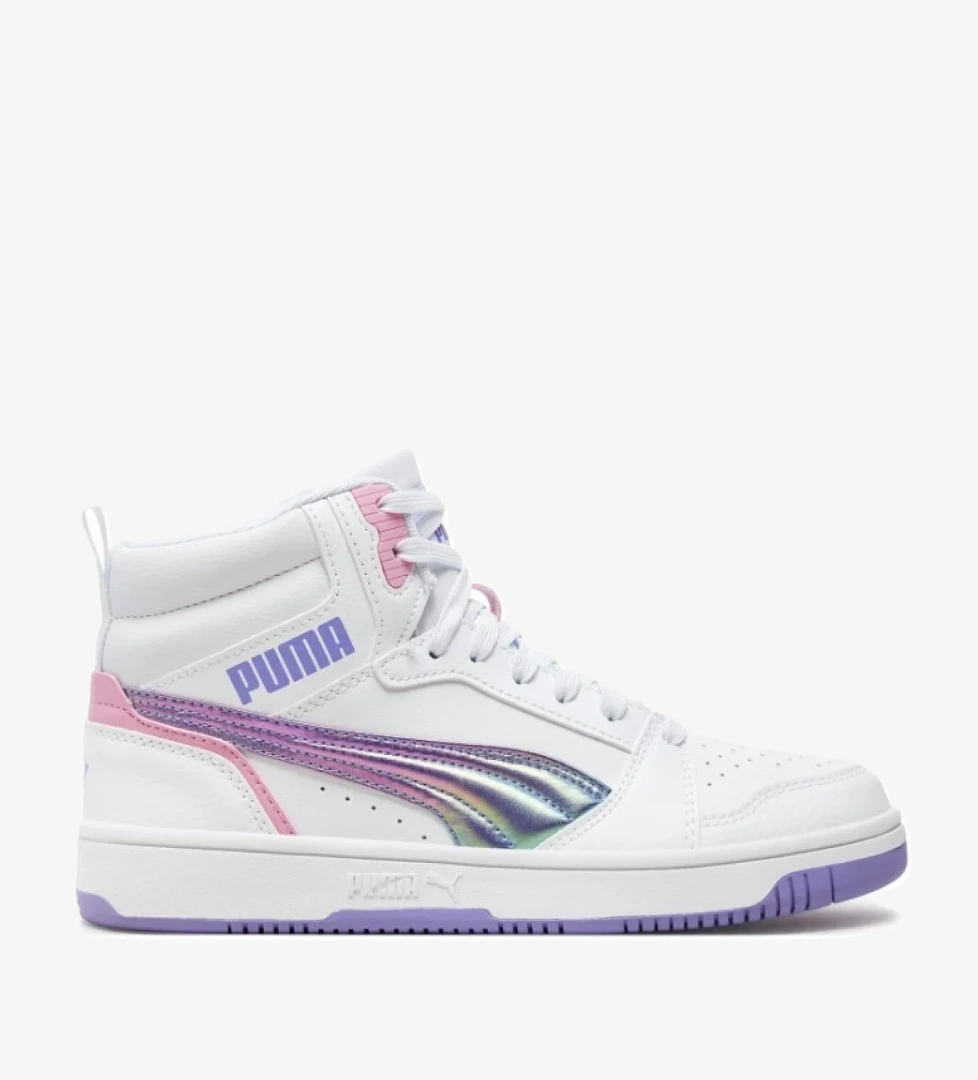 Puma Rebound V6 Mid Bouncy Sky Jr 398725-01 Boğazlı Unisex Spor Ayakkabı model görseli