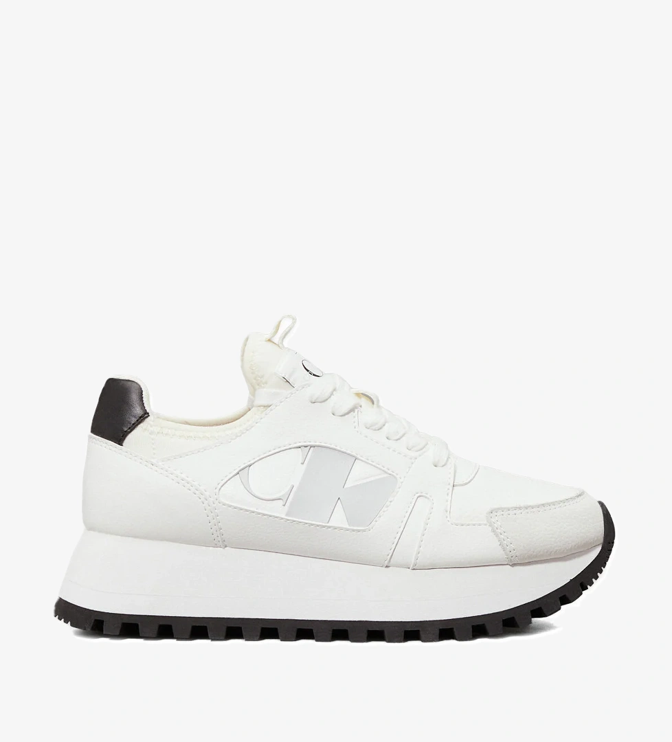 Calvin Klein Calvin Klein Runner Low Laceup Mix Nbs Beyaz Kadın Sneaker model görseli