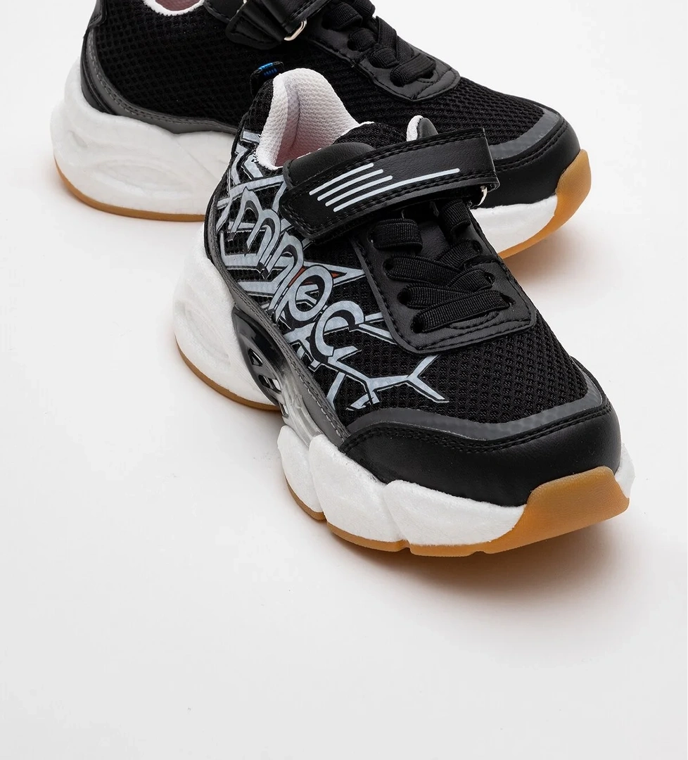 Erkek Çocuk Siyah Günlük Spor Ayakkabı