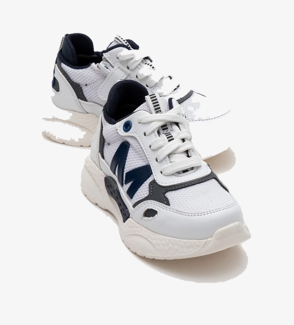 Erkek Çocuk Beyaz Günlük Spor Ayakkabı