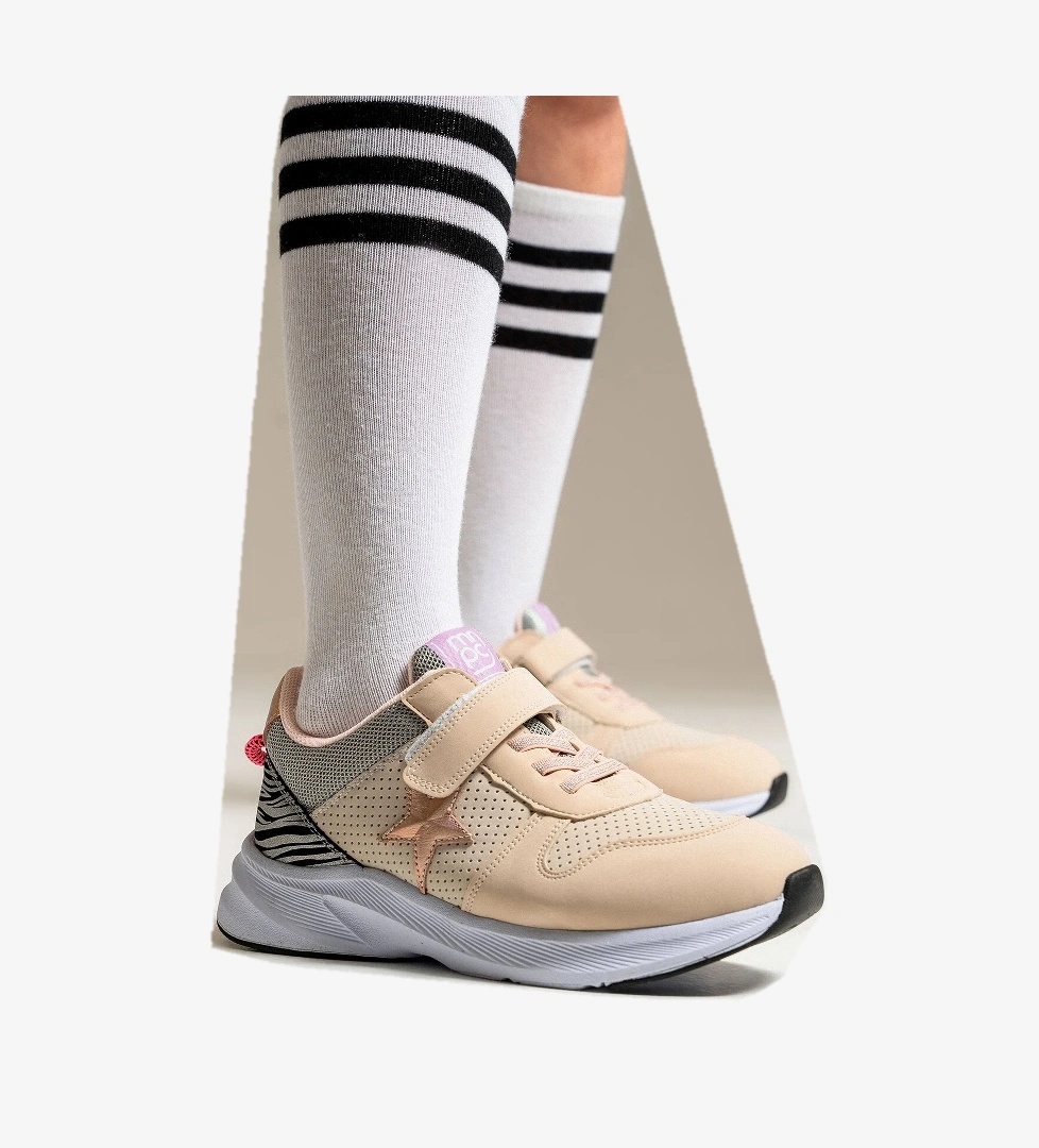 Kız Çocuk Bej Spor Ayakkabı