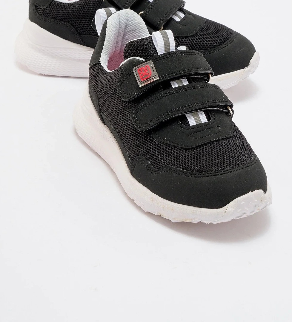 Erkek Çocuk Siyah Spor Ayakkabı - Görsel 1