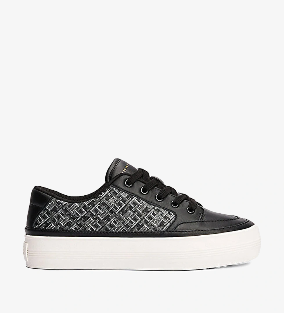 VULC LEATHER SNEAKER MONO Siyah Kadın Sneaker