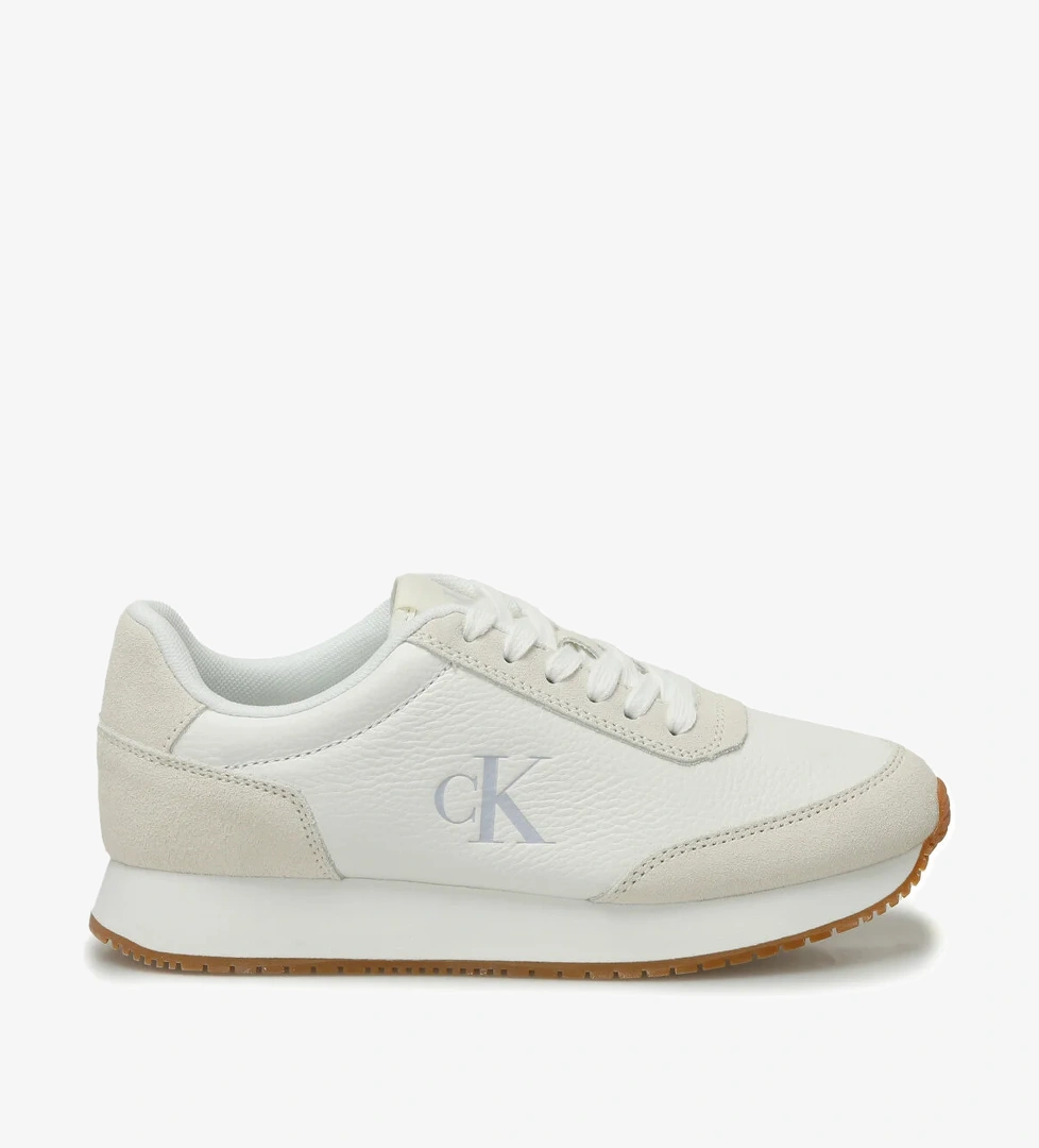Calvin Klein Runner Laceup Low Mix Mg Bej Kadın Sneaker model görseli