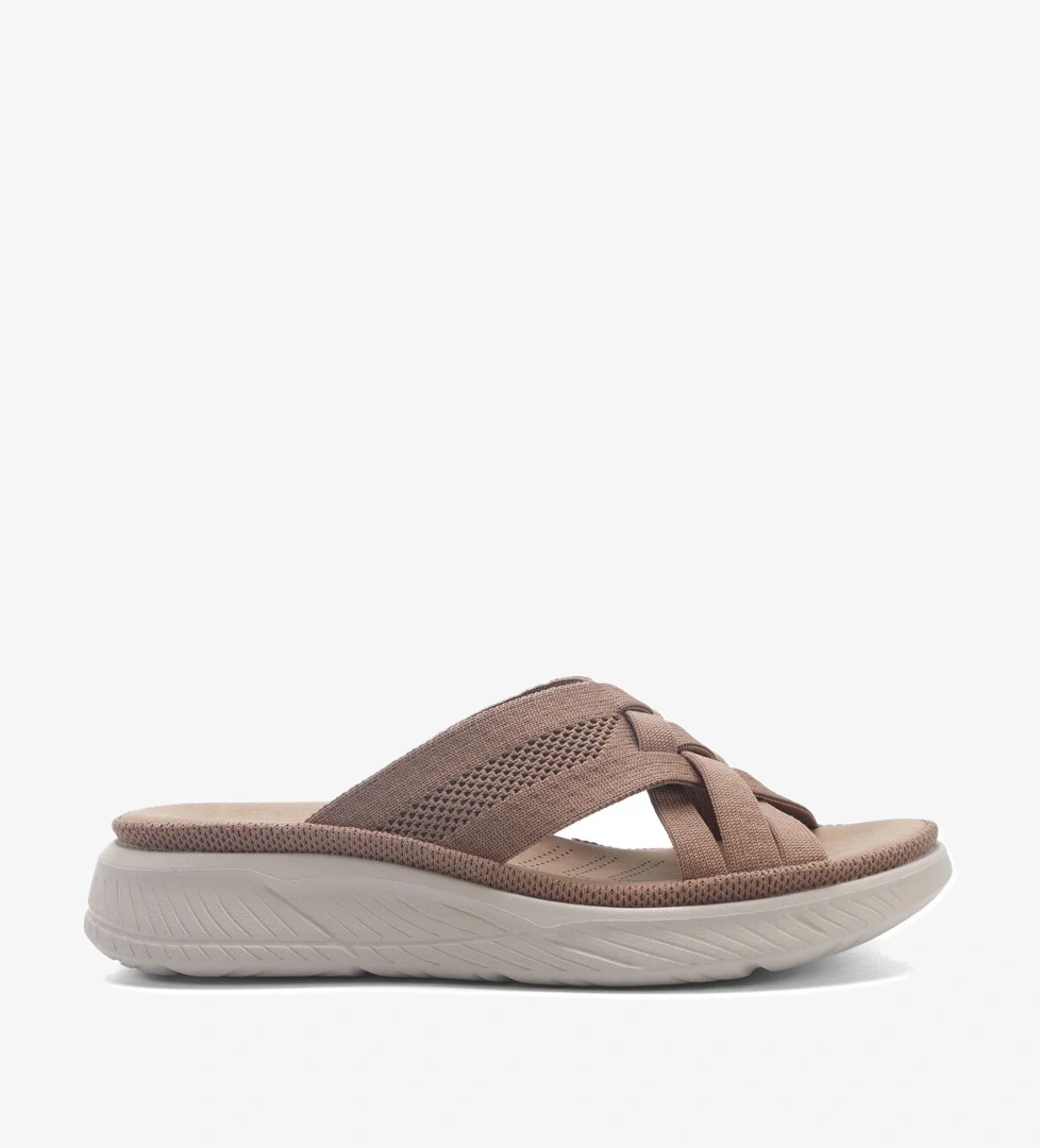 TRV2758.ZFX Taba Kadın Terlik - Görsel 1