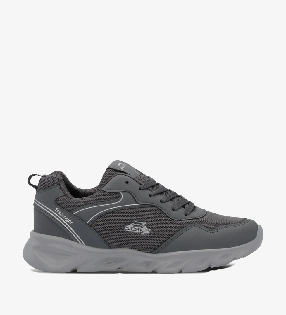 Slazenger ELON I Erkek Sneaker Ayakkabı Koyu Gri