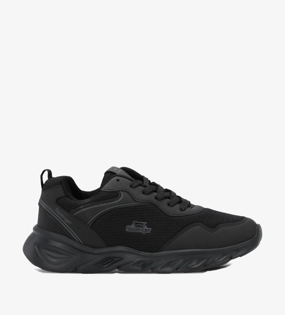 Slazenger ELON I Erkek Sneaker Ayakkabı Siyah / Siyah