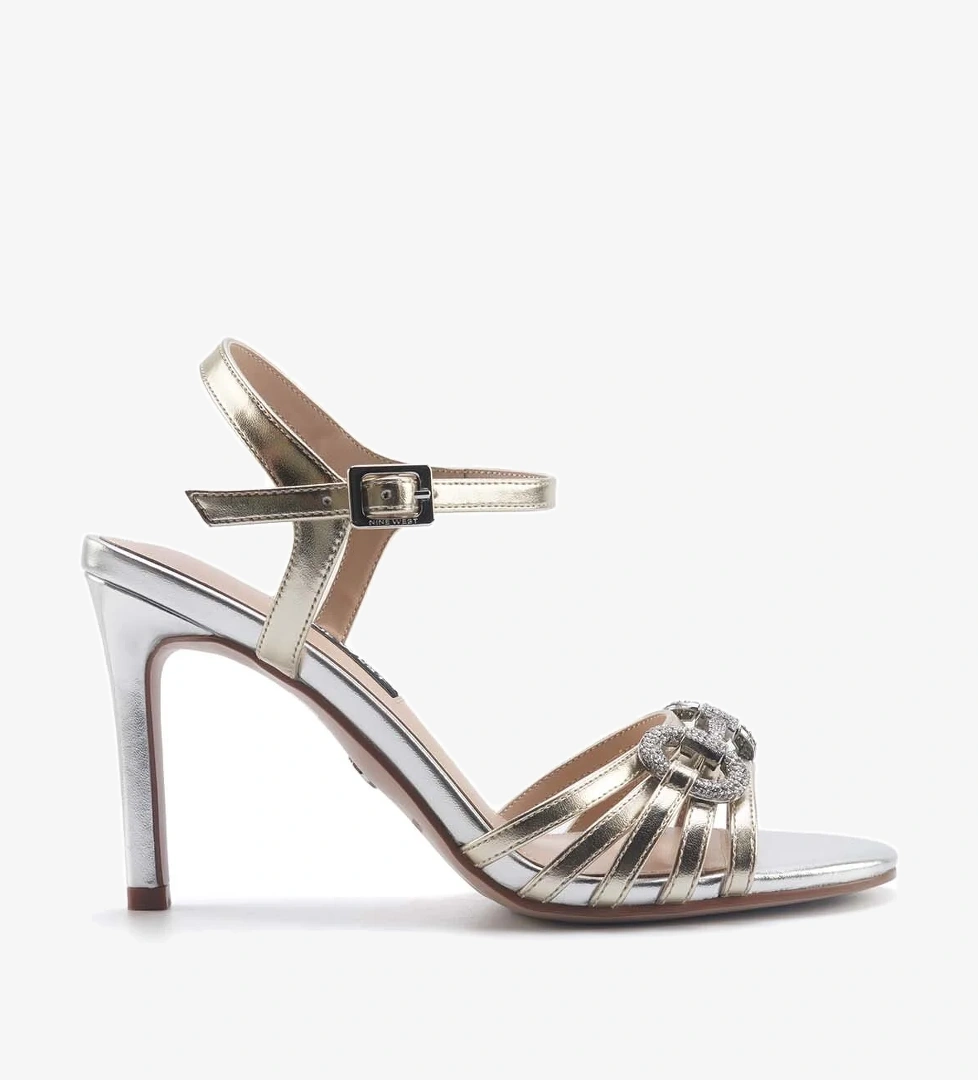 LENNA 5FX Altın Kadın Topuklu Sandalet - Görsel 1