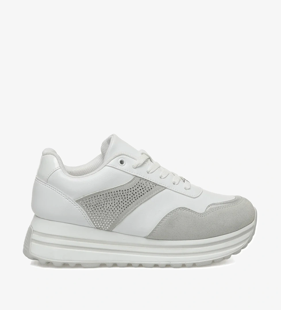 25S-015 5FX Beyaz Kadın Sneaker - Görsel 1