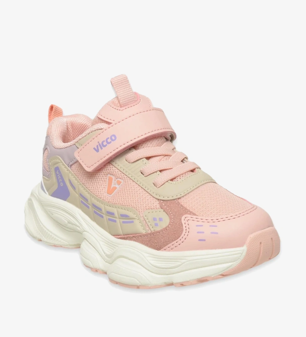Vicco Vicco Pembe 346.P25Y.202 Tag Günlük Pudra Çocuk Spor Ayakkabı Flo'da! Pembe - 1. görsel