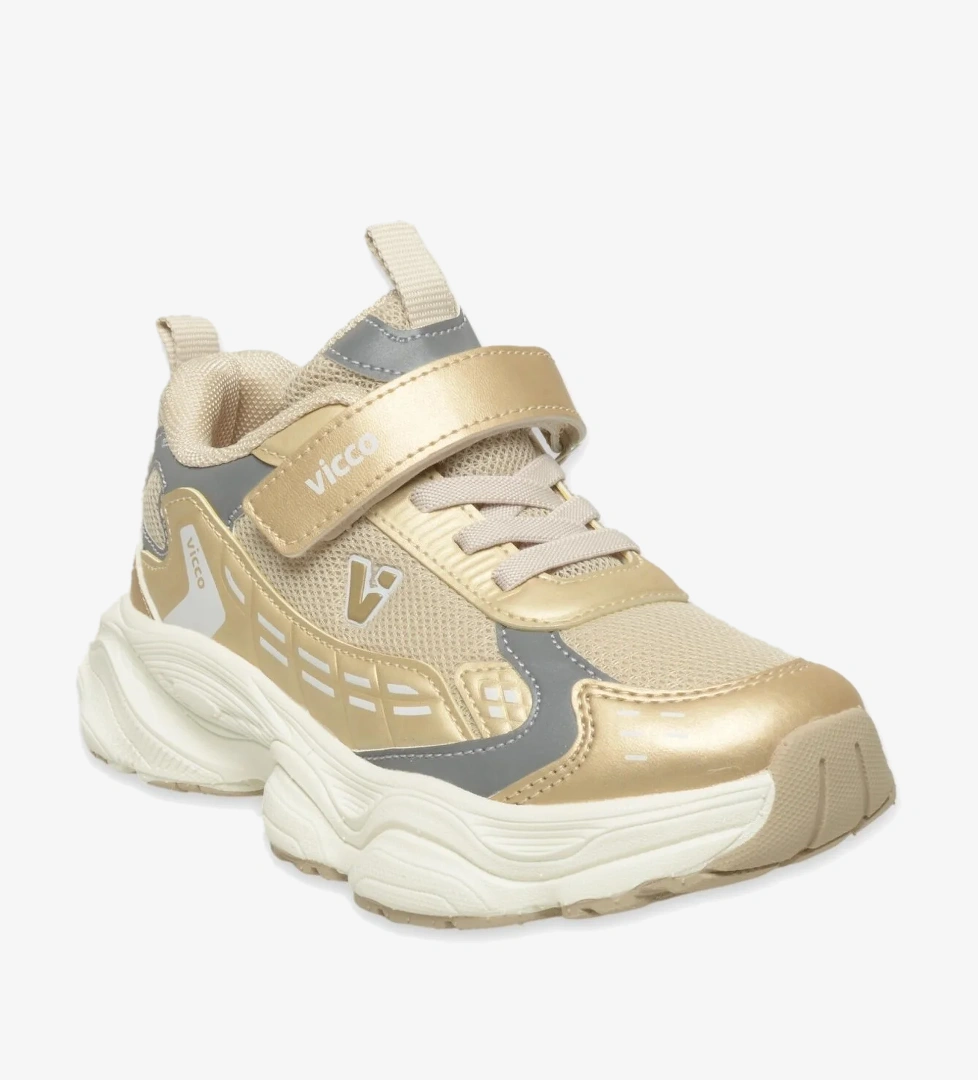 346.B25Y.202Tag Günlük Altın Çocuk Spor Ayakkabı - Görsel 1