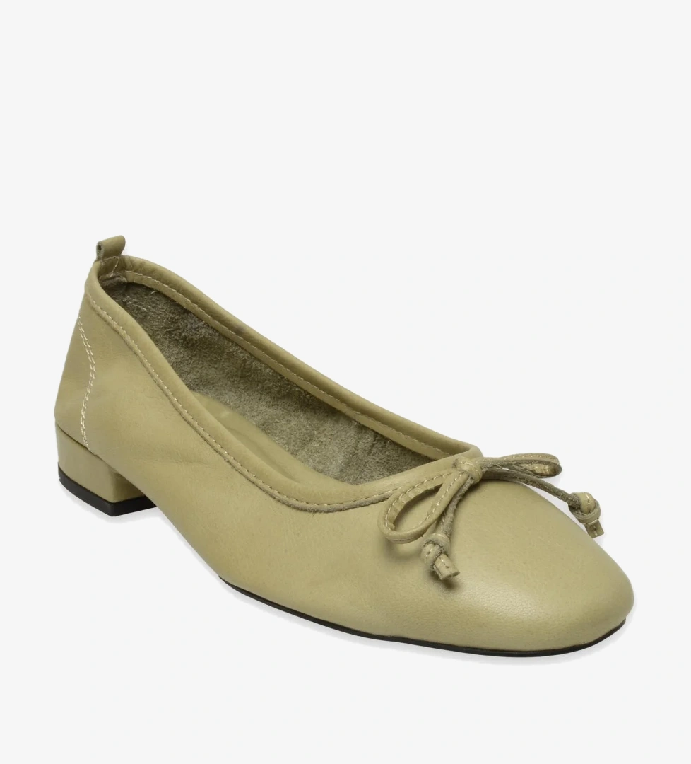 D25Ya-810Z Günlük Yeşil Kadın Babet