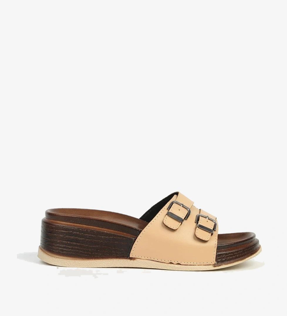 Bej Kadın Terlik PC-7420