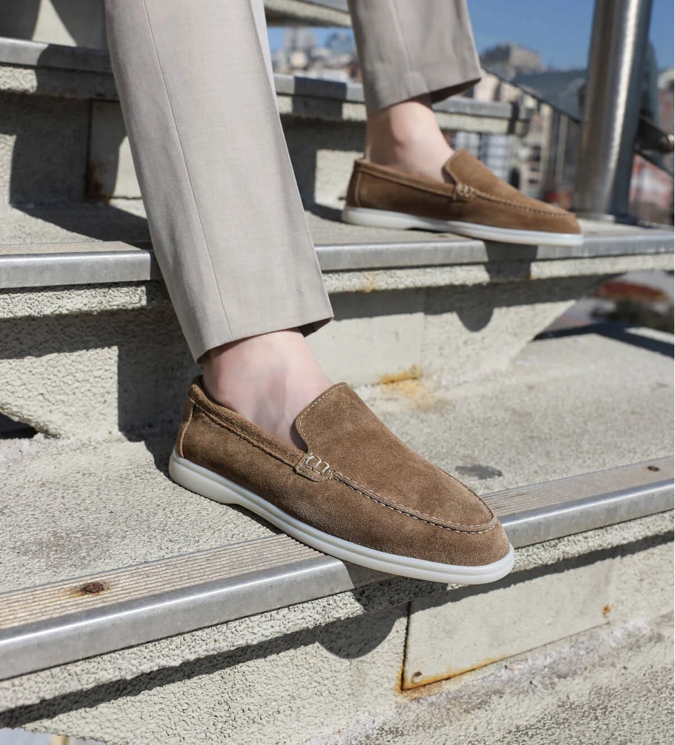 Fast Step Hakiki Deri Erkek Casual Ayakkabı 819ma020lp model görseli