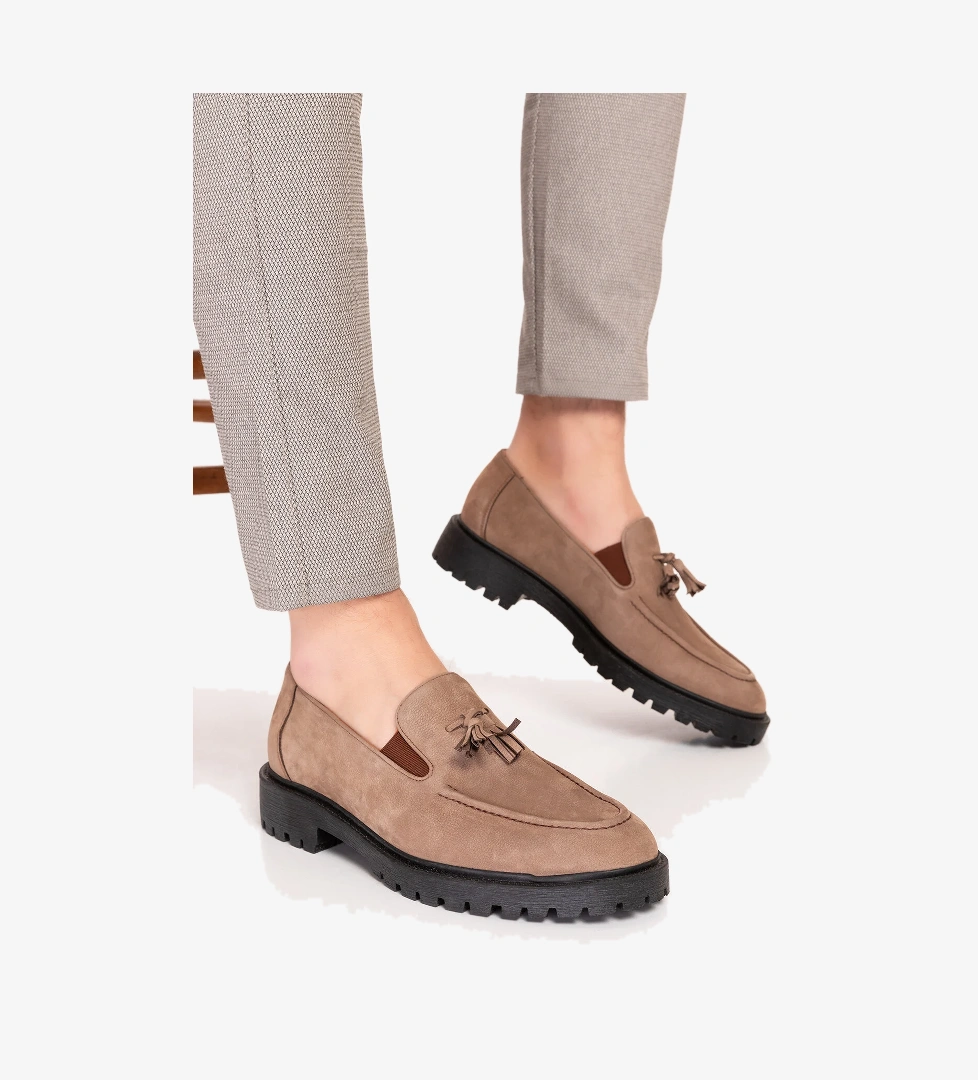 Gondol Kundura Gondol Erkek Hakiki Deri Kauçuk Taban Günlük Ayakkabı tx.77801 model görseli