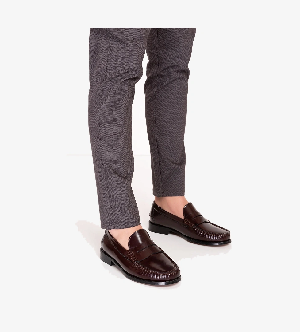 Gondol Erkek Hakiki Deri Kösele Loafer Ayakkabı ny.005