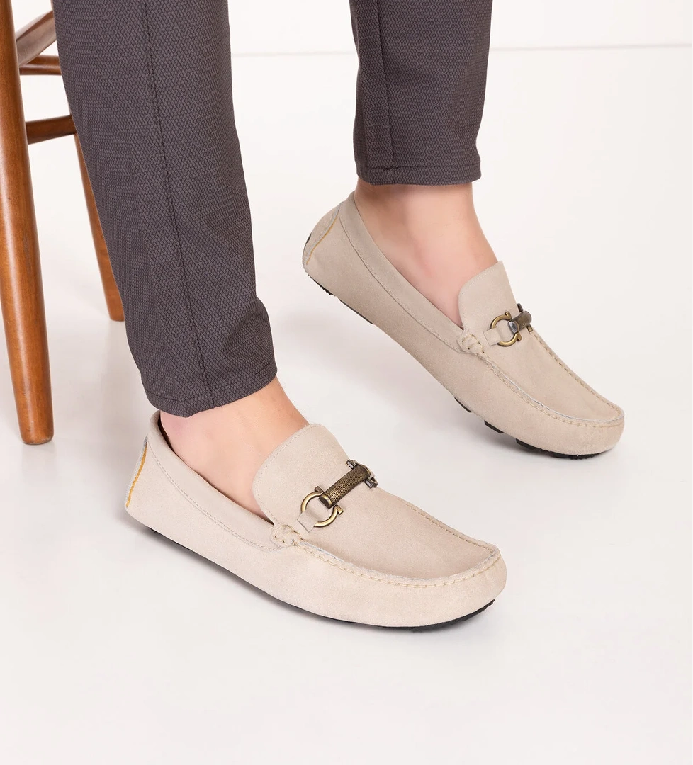 Gondol Erkek Hakiki Deri Hafif Taban Loafer Ayakkabı tx.11874 - Görsel 1