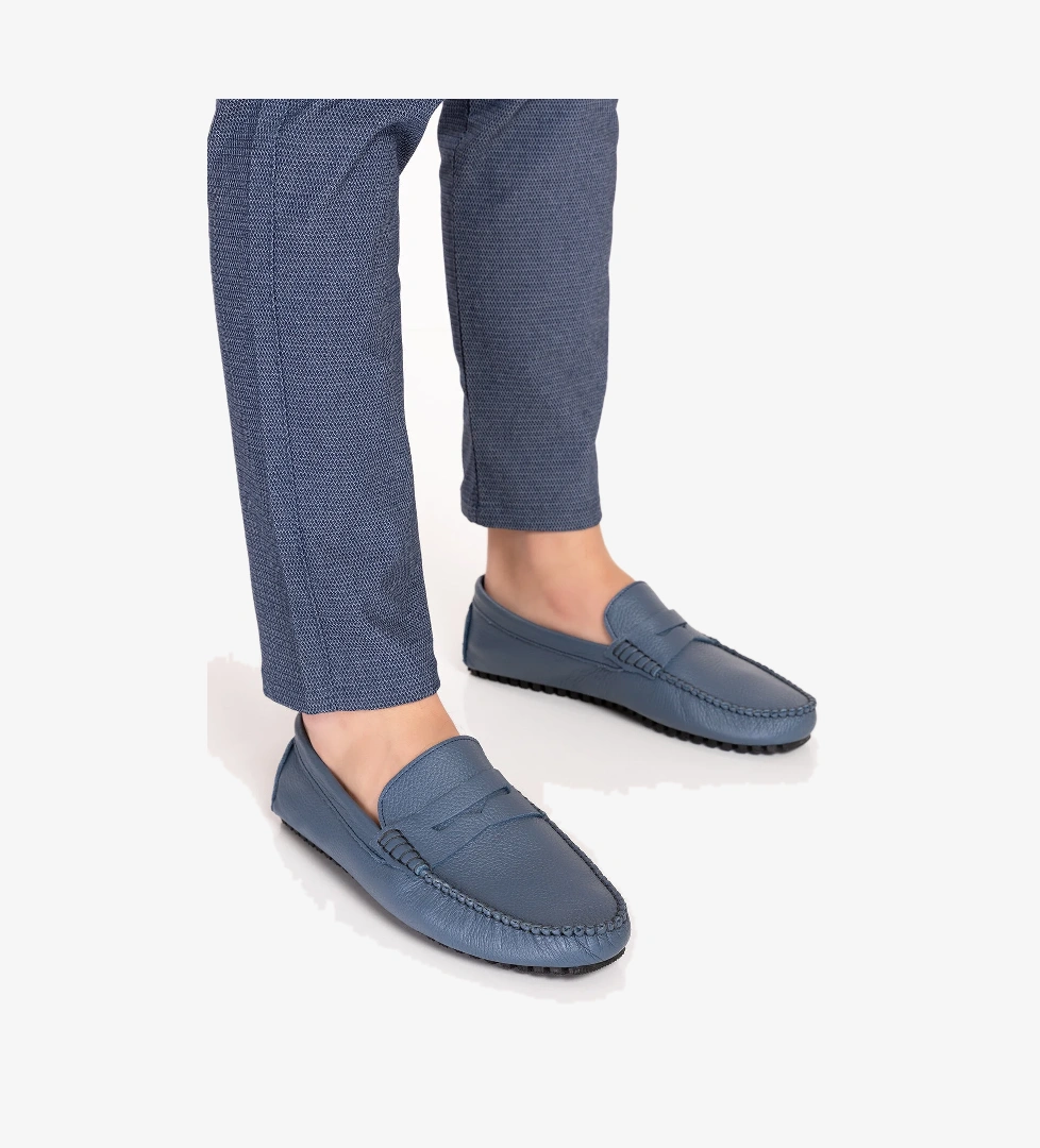 Gondol Kundura Gondol Erkek Hakiki Deri Hafif Taban Loafer Ayakkabı tx.12503 model görseli