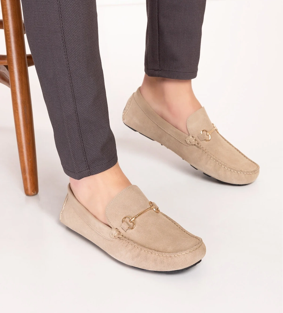 Gondol Erkek Hakiki Deri Hafif Taban Loafer Ayakkabı tx.11875 - Görsel 1